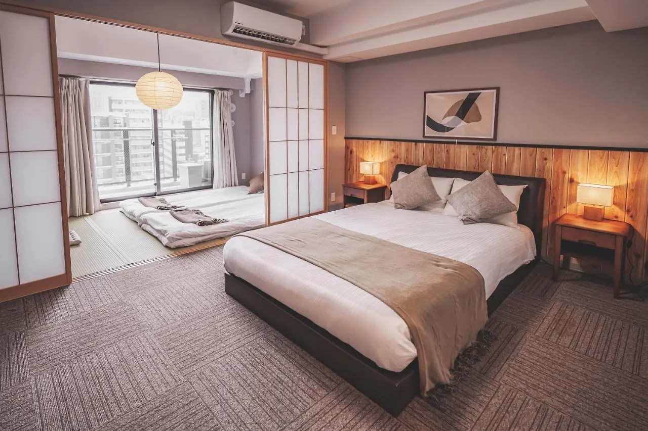 Apartment Ferienwohnung 川house道頓堀 Ōsaka